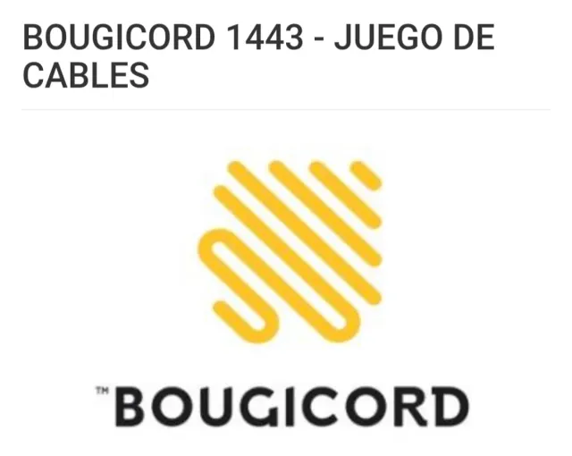 Cables Bujía Bougicord 1443 Renault