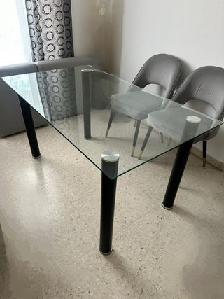 Mesa de cristal