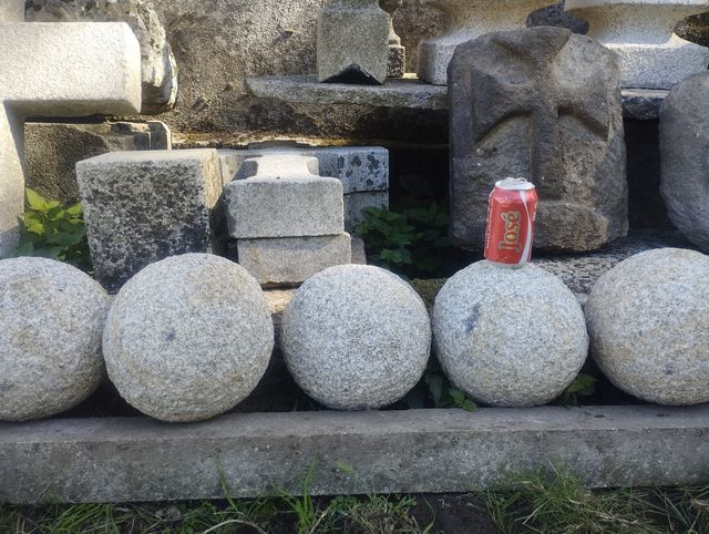 Bolas de Granito Abujardado