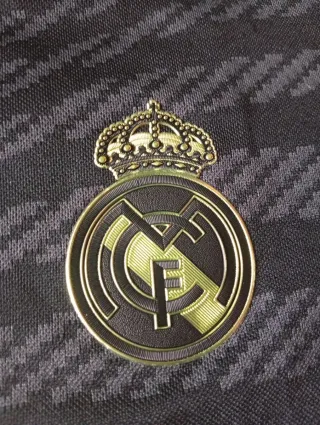 Camiseta Real Madrid Champions 22/23 Adidas Negra 