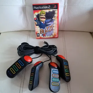 Buzz! Le Grand Quiz PS2 + 4 Buzzers