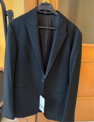 Americana Zara Negra Nueva