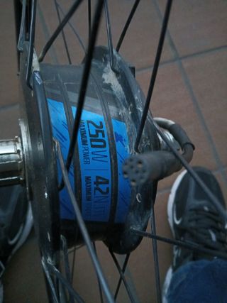 Rueda trasera 27.5 motor 36V 250W