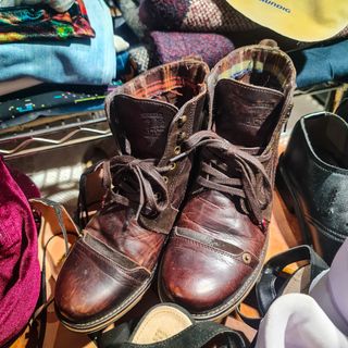 Botas Levi's® Pele Castanha - Tam 40