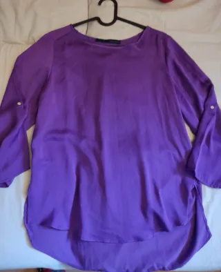 Blusa morada talla S