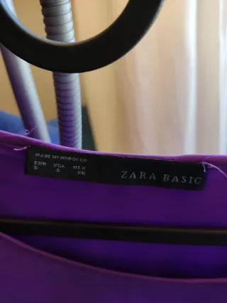 Blusa morada talla S