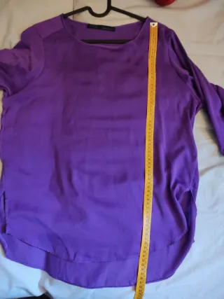 Blusa morada talla S