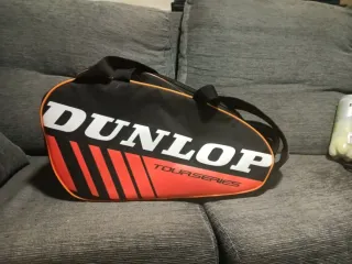 Paletero Pádel Dunlop Tour Series Negro/Naranja