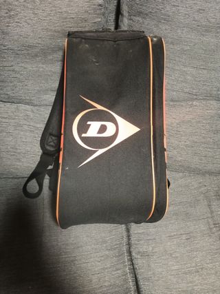 Paletero Pádel Dunlop Tour Series Negro/Naranja