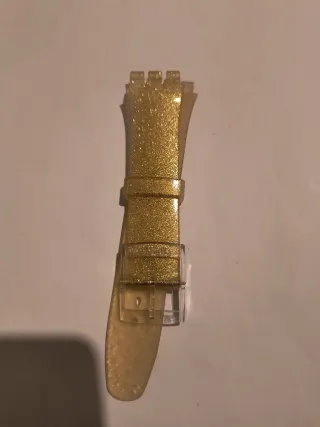 Correa Swatch Dorada 19mm