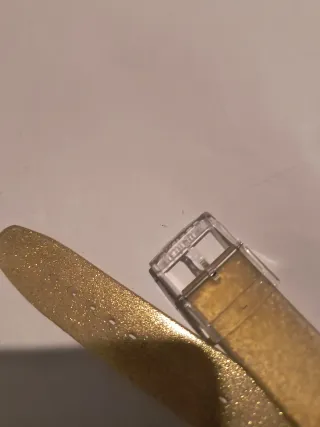 Correa Swatch Dorada 19mm