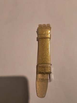 Correa Swatch Dorada 19mm
