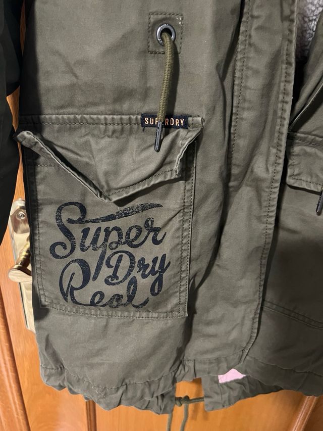 Chaqueta parka the rookie Superdry verde
