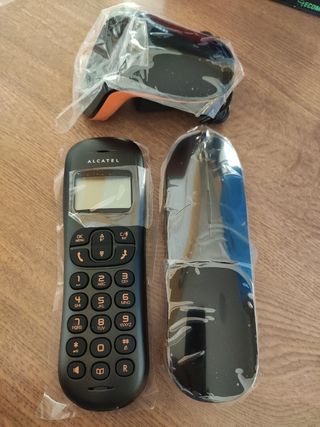 Telefono Alcatel C250 Duo nero/arancione