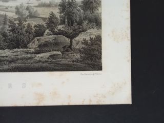 Litografia Originale d'Epoca: Kramfors (Svezia)