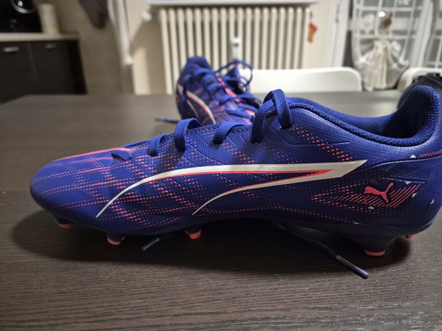 Scarpe calcio Puma blu tg 42