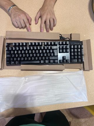 Teclado Trust AZOR PC Laptop Iluminado