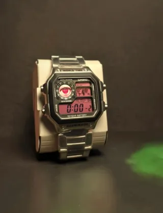 Casio AE1200 Custom "Pink Eye"