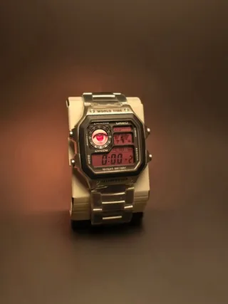 Casio AE1200 Custom "Pink Eye"