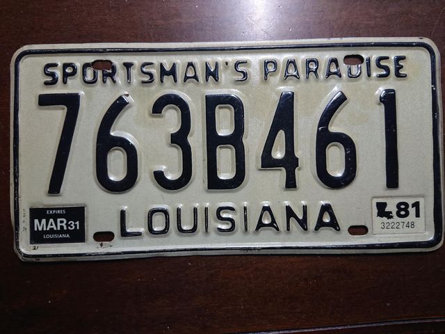 Matrículas Originales EEUU y Europa Años 80-90