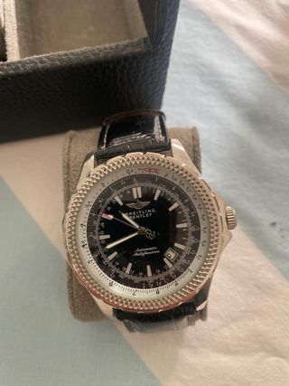 Colección Relojes Hombre Negro y Plateado
