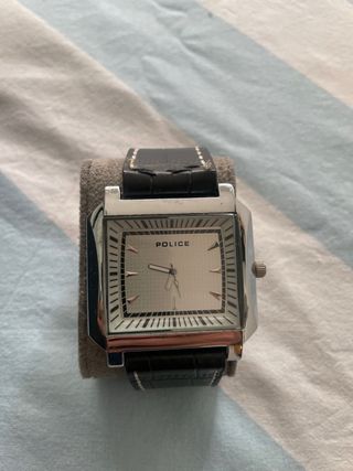 Colección Relojes Hombre Negro y Plateado