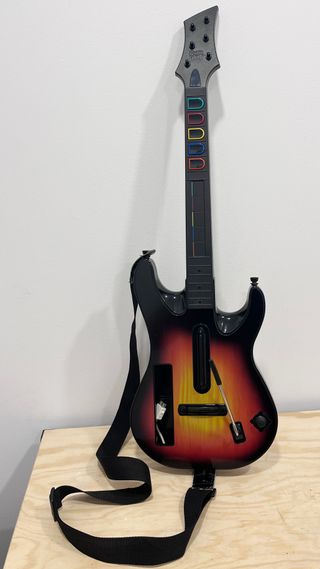 Guitarra Guitar Hero Wii + 2 Juegos