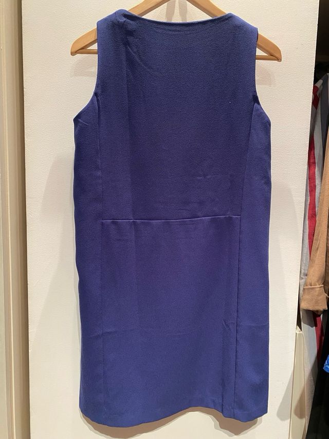 Vestido Mango Azul Talla M