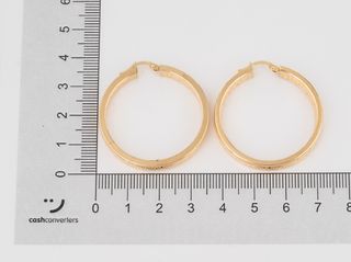 argollas oro 18k