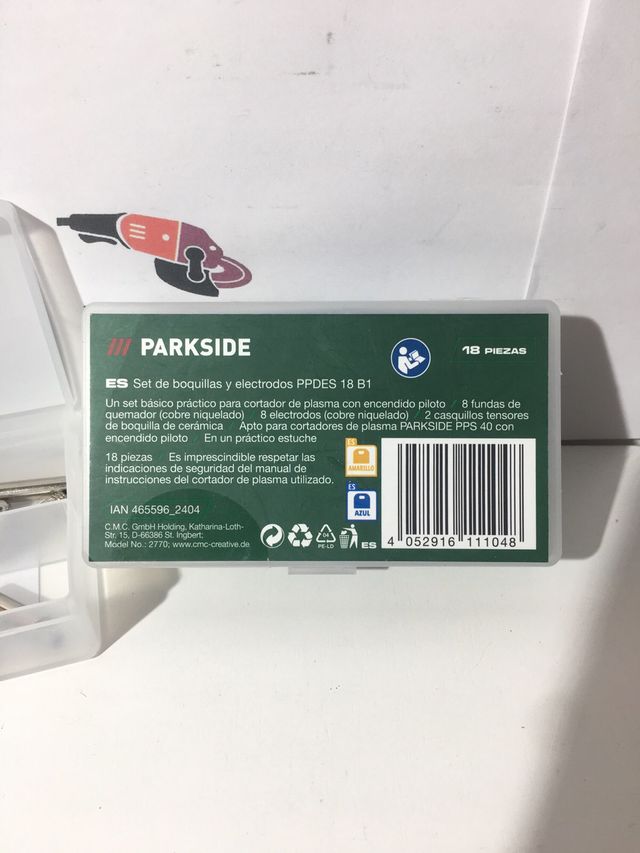 recambios cortador de plasma Parkside