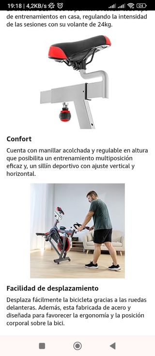 Bicicleta Indoor BESP-300