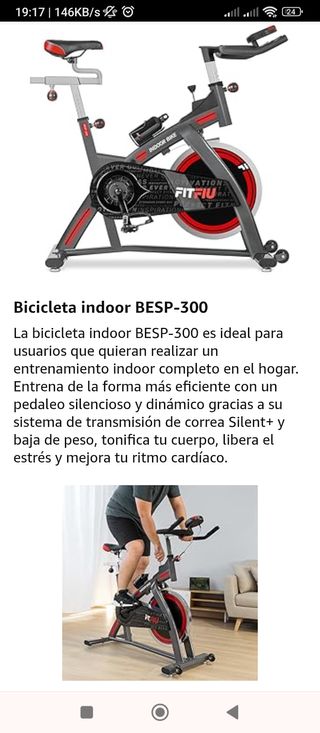 Bicicleta Indoor BESP-300
