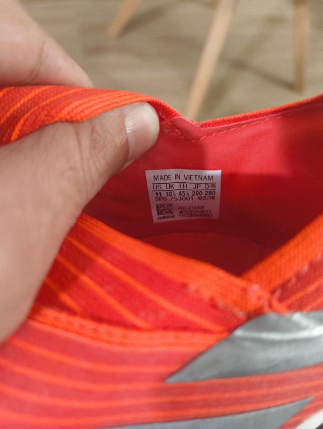 Adidas Nemesis 19.1 Talla 45
Edición limitada