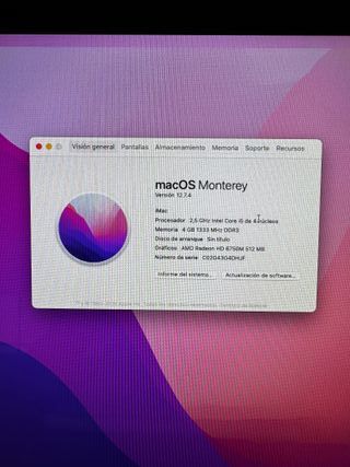 iMac 21,5” (mediados 2011)