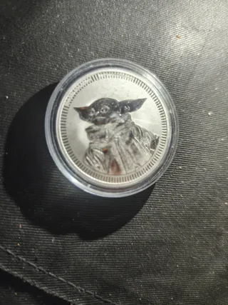 Onza Plata Star Wars Yoda