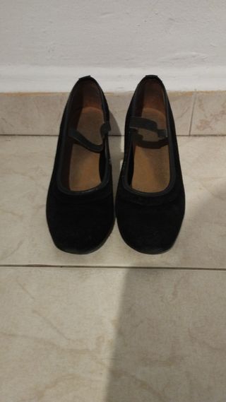 Zapatos Flamenco Principiantes Negro