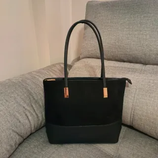 Bolso shopper negro