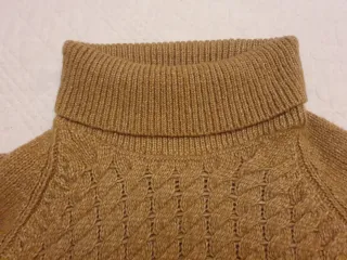 Jersey Massimo Dutti Mujer Marrón Dorado