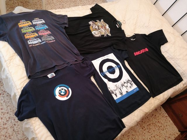 Camisetas a 3€, Talla M, l, xl, BMW, Ducati, vans