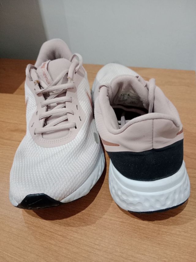 Zapatillas Nike Mujer Rosa Dorado