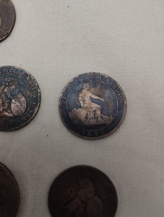 Lote de monedas antiguas