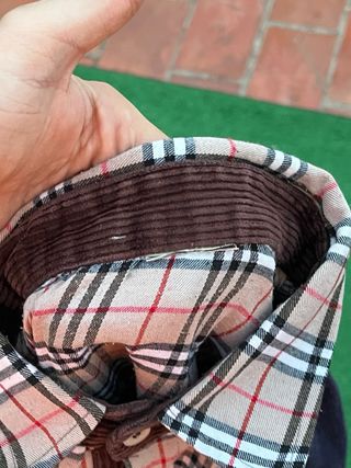 Jersey Burberry Azul Talla L Años 90