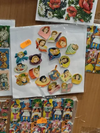 18 cromos antiguos originales