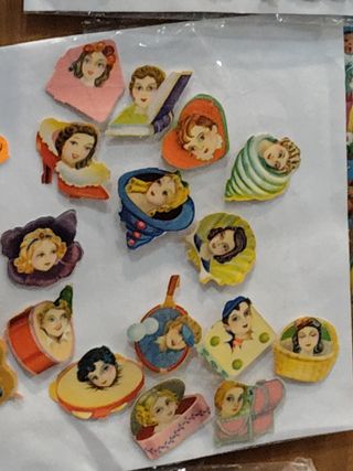 18 cromos antiguos originales