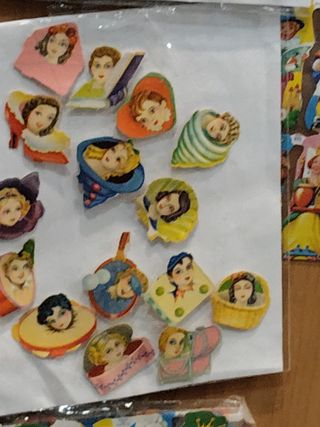 18 cromos antiguos originales
