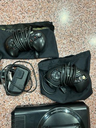 Sega Mega Drive Consola Negra + Juegos