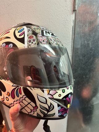 Casco de moto talla XL