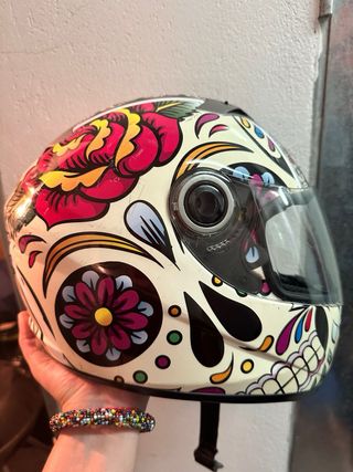 Casco de moto talla XL