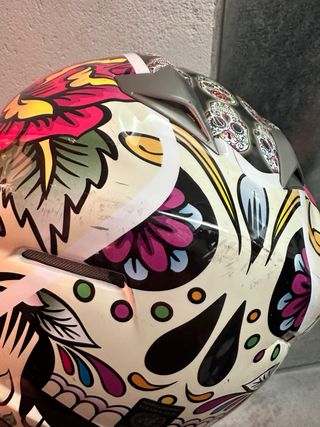 Casco de moto talla XL