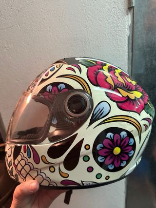 Casco de moto talla XL